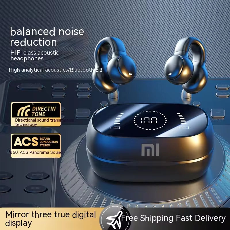 Xiaomi Bluetooth Headphones Bone Conduction Wireless Headphones Bluetooth 5.3 Gaming Noise Canceling Sports Headphones