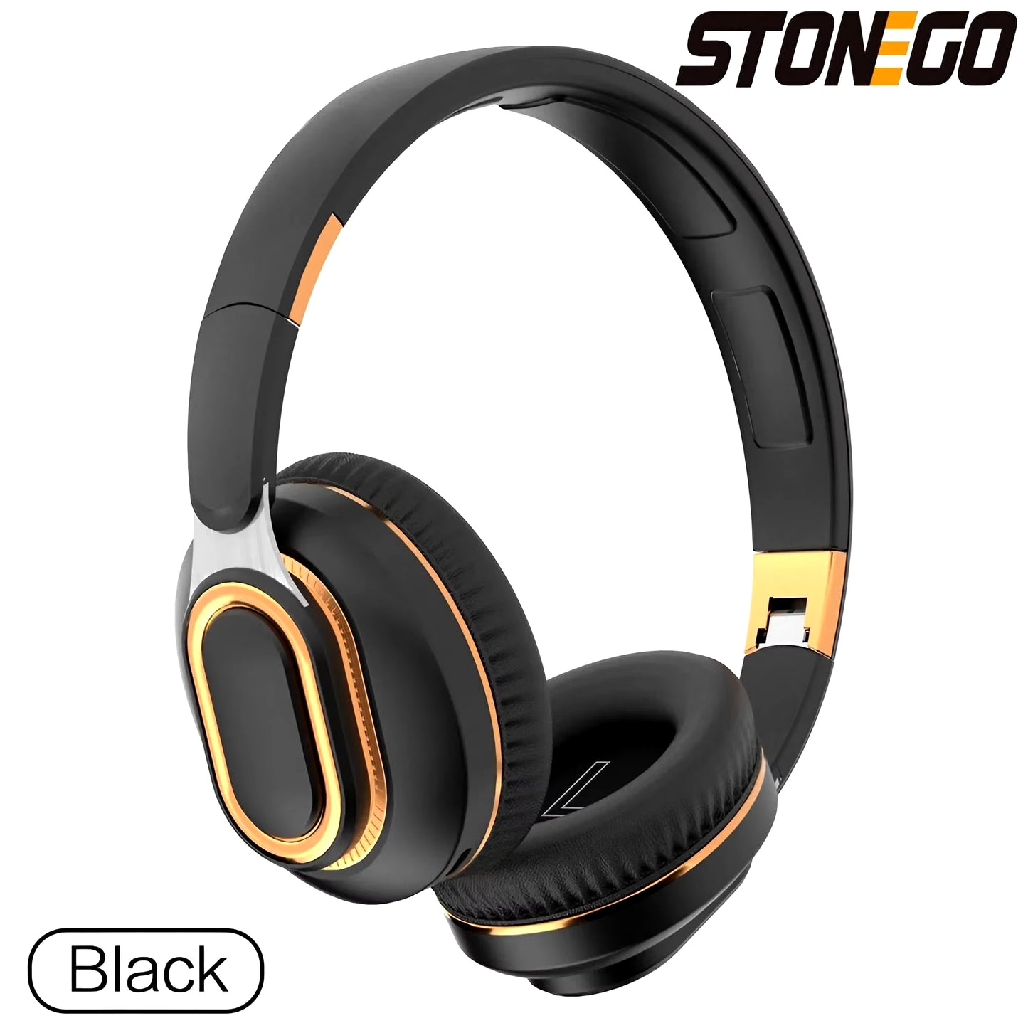 Wireless Headphones, Hifi Sound with Microphone, Gaming Headset for PC, Enjoy Music, Portable Wireless Audio